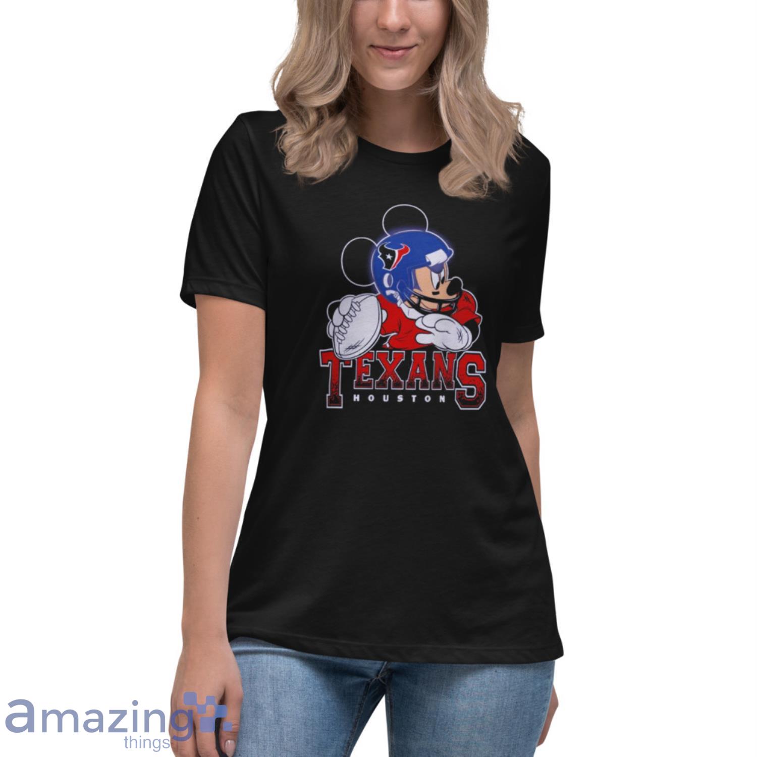 I Love The Texans Mickey Mouse Houston Texans Unisex Jersey Tee 