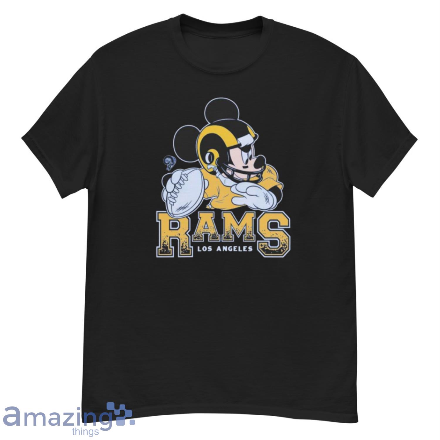 mickey mouse rams shirt