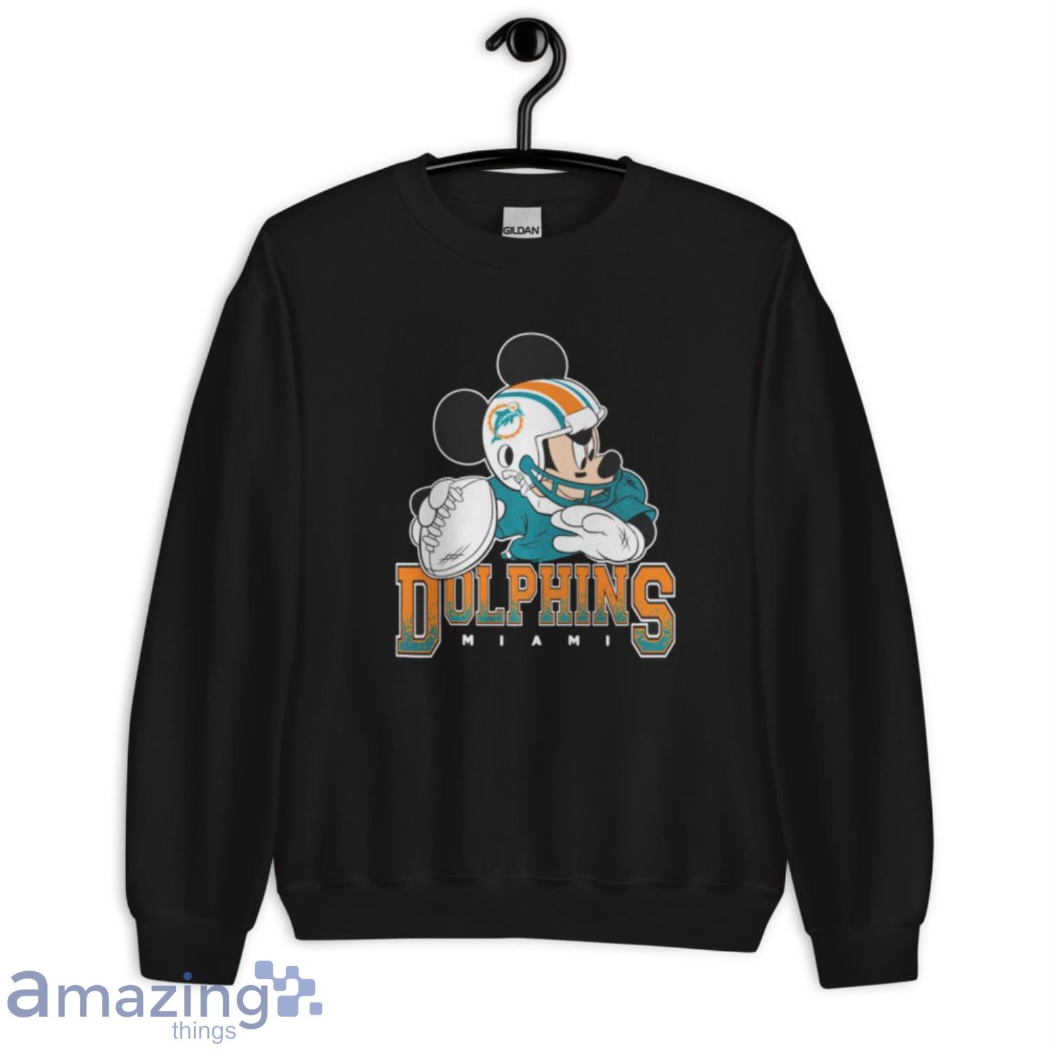 Officially Licensed NFL Long Sleeve Hoodie T-shirt - Cowboys - Dolphins