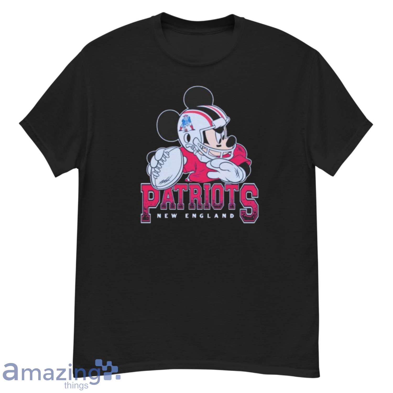 I Love The Patriots Mickey Mouse New England Patriots Youth T-Shirt 