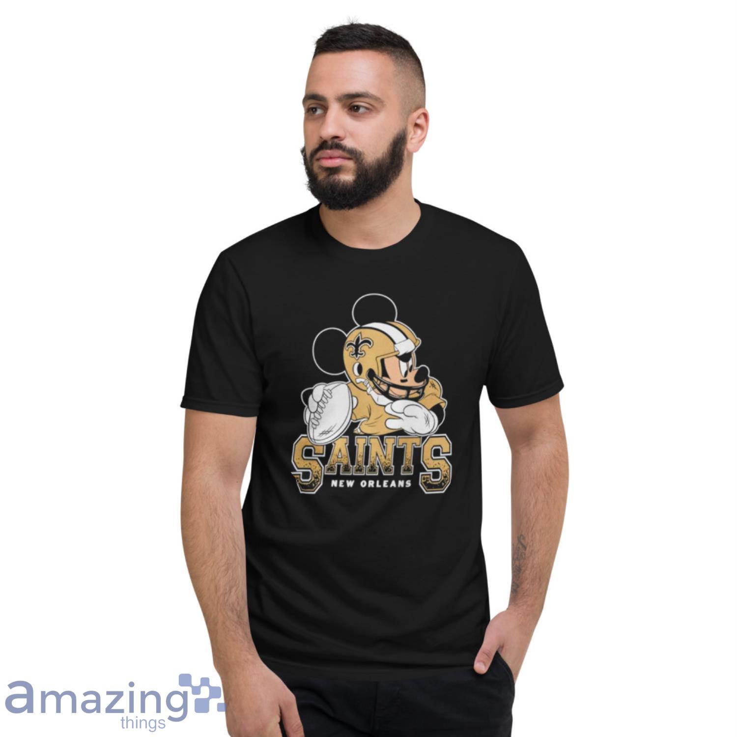 I Love The Saints Mickey Mouse New Orleans Saints T-Shirt - T