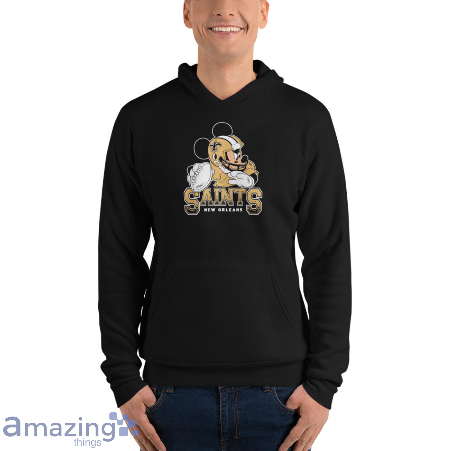 New Orleans Saints Football Mickey Mouse 3D Hoodie Nfl Sweatshirt