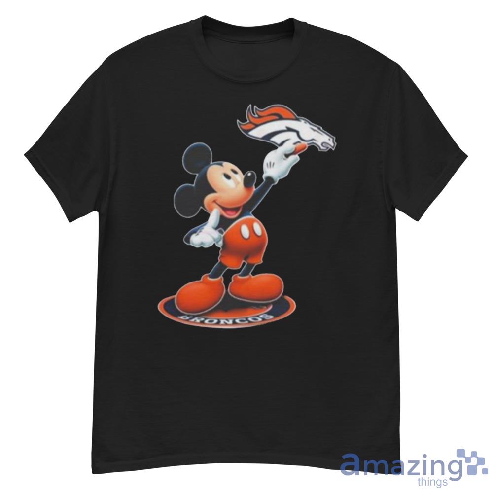 NFL Denver Broncos And Minnie Mouse Shirt - High-Quality Printed Brand