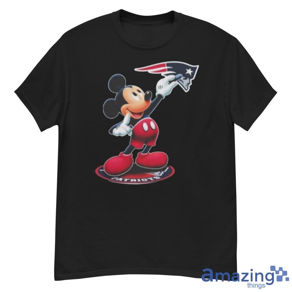 I Love The Patriots Mickey Mouse New England Patriots Youth T-Shirt 