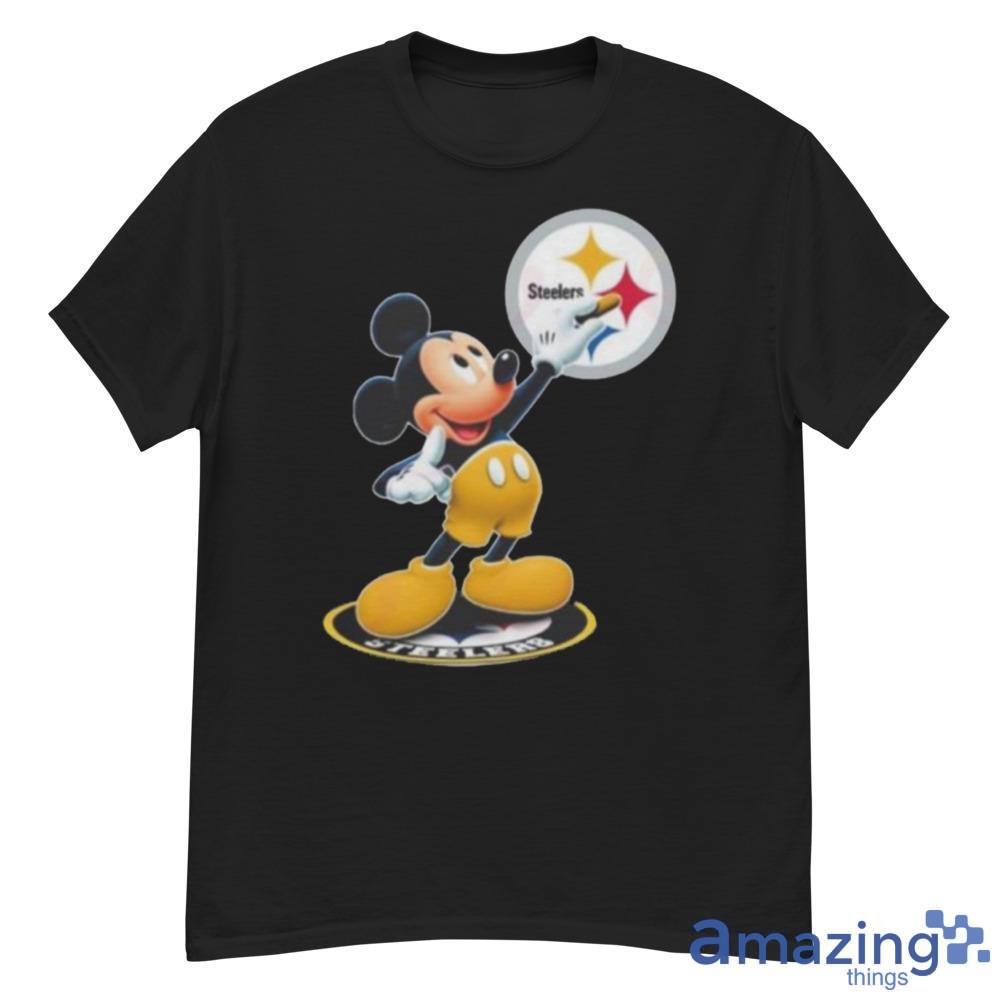 Mickey Mouse Nfl Pittsburgh steelers logo 2023 shirt