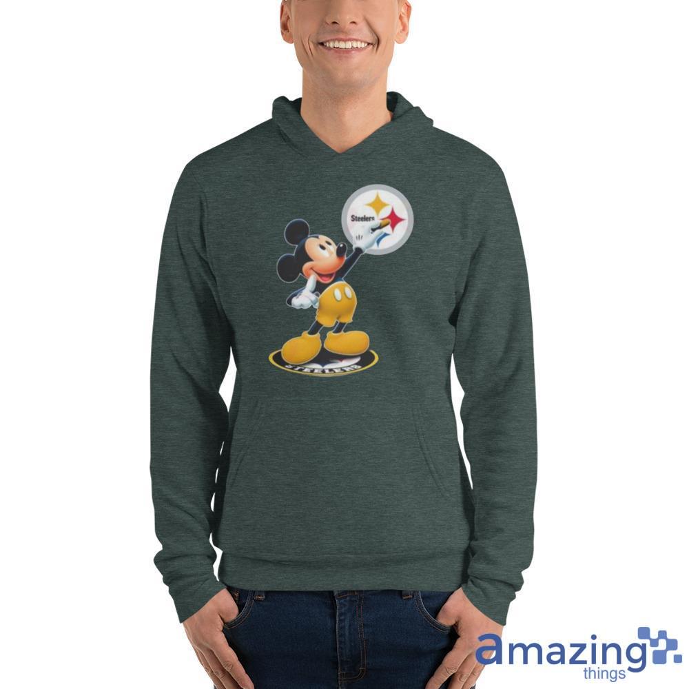 Mickey Mouse Nfl Pittsburgh steelers logo 2023 shirt, hoodie, longsleeve tee,  sweater