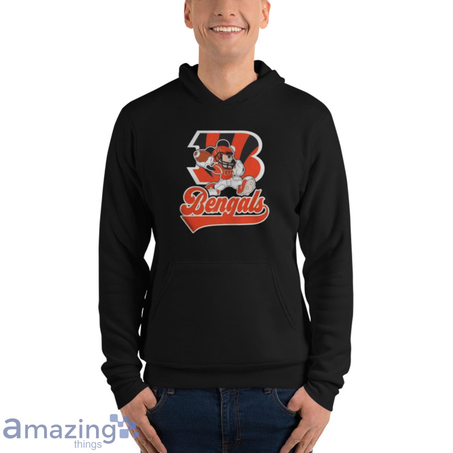 Disney Mickey-themed Cincinnati Bengals Shirt, Bengals Gifts Ideas