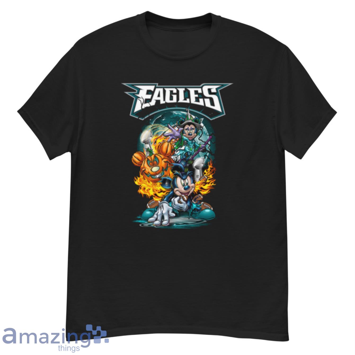 Eagles Shirt Mickey Jack O' Lantern Halloween Philadelphia Eagles