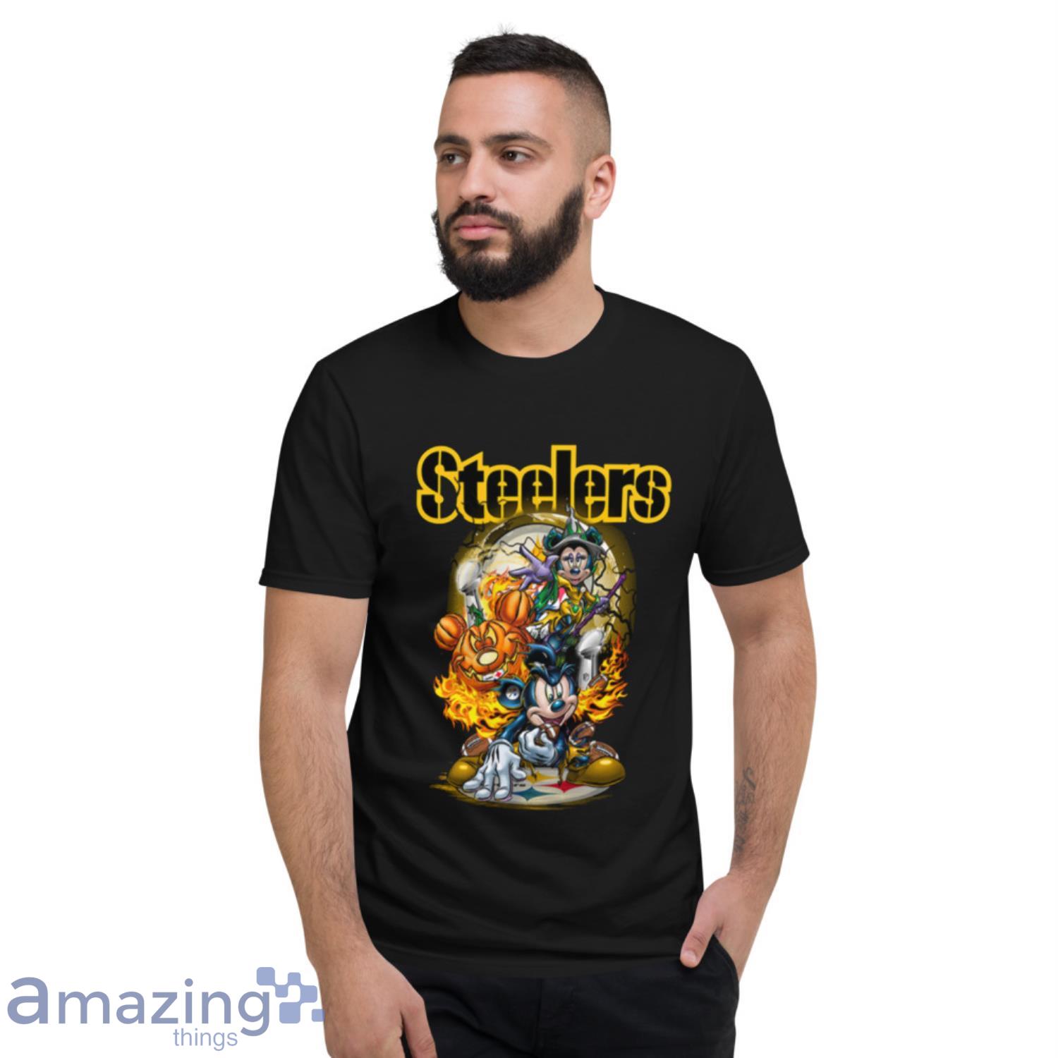 Mickey Steelers Halloween Shirt Vince Lombardi Trophy Pittsburgh Steelers -  High-Quality Printed Brand