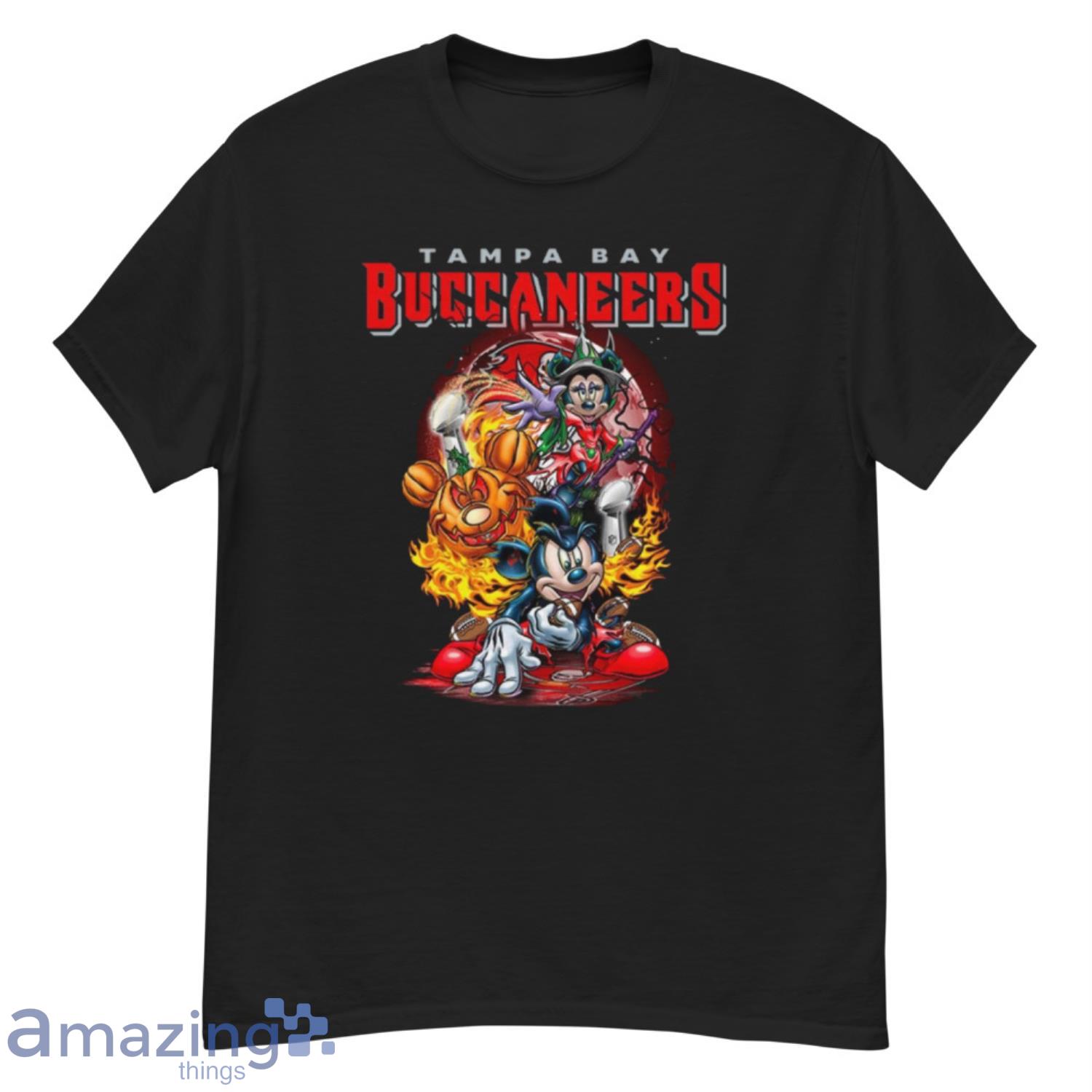 Mickey Mouse Pumpkin Halloween Vince Lombardi Trophy Buffalo Bills T-Shirt  - TeeNavi