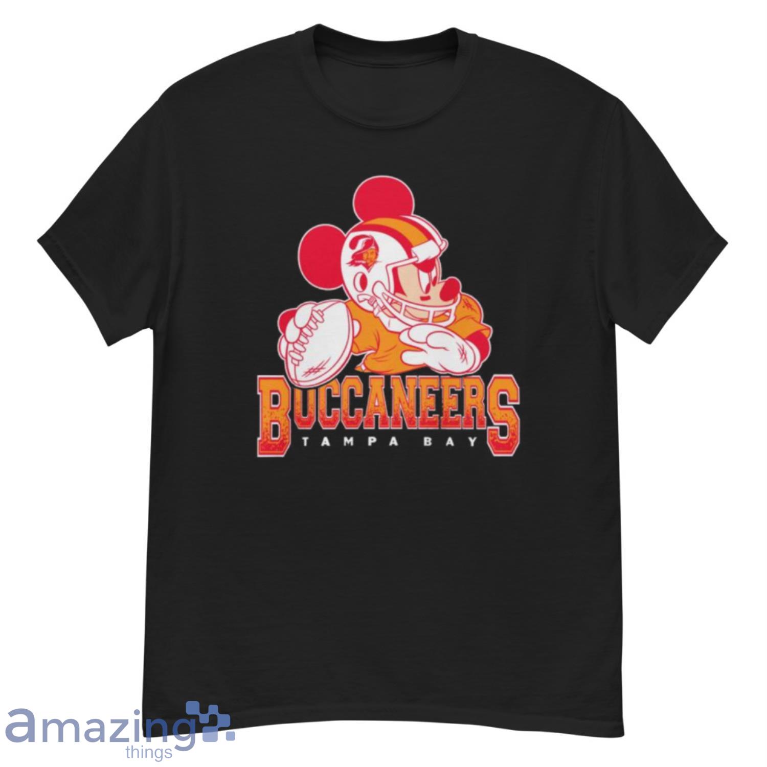 Tampa Bay Buccaneers Mickey at Quarterback Disney Vintage Football T-Shirt