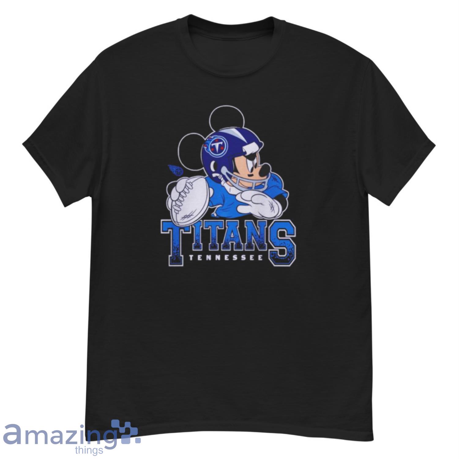 Mickey Mouse Tennessee Titans Nfl Quarterback Shirt