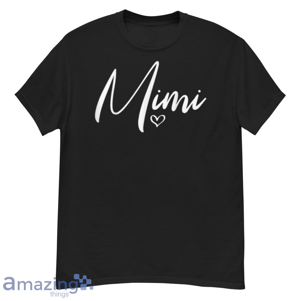 Mimi For Grandma Women Christmas Mother's Day Grandparents T-Shirt - mimi-for-grandma-women-christmas-mother's-day-grandparents-t-shirt-1