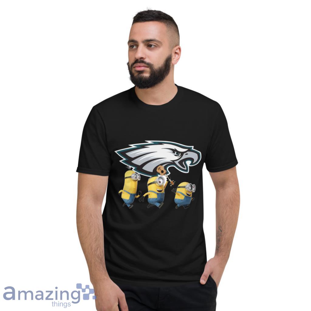 Minions Team Philadelphia Eagles NFL Shirt image Minions Team Philadelphia Eagles NFL Shirt - Short Sleeve T-Shirt