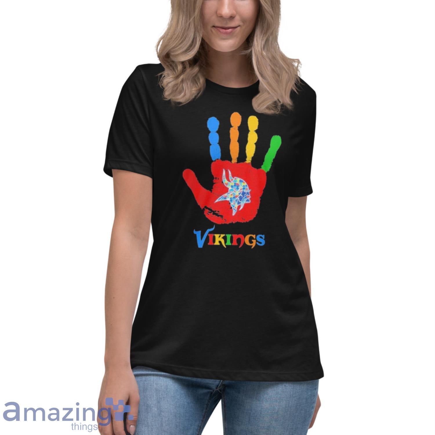 Minnesota Vikings Hand Autism 2023 Shirt