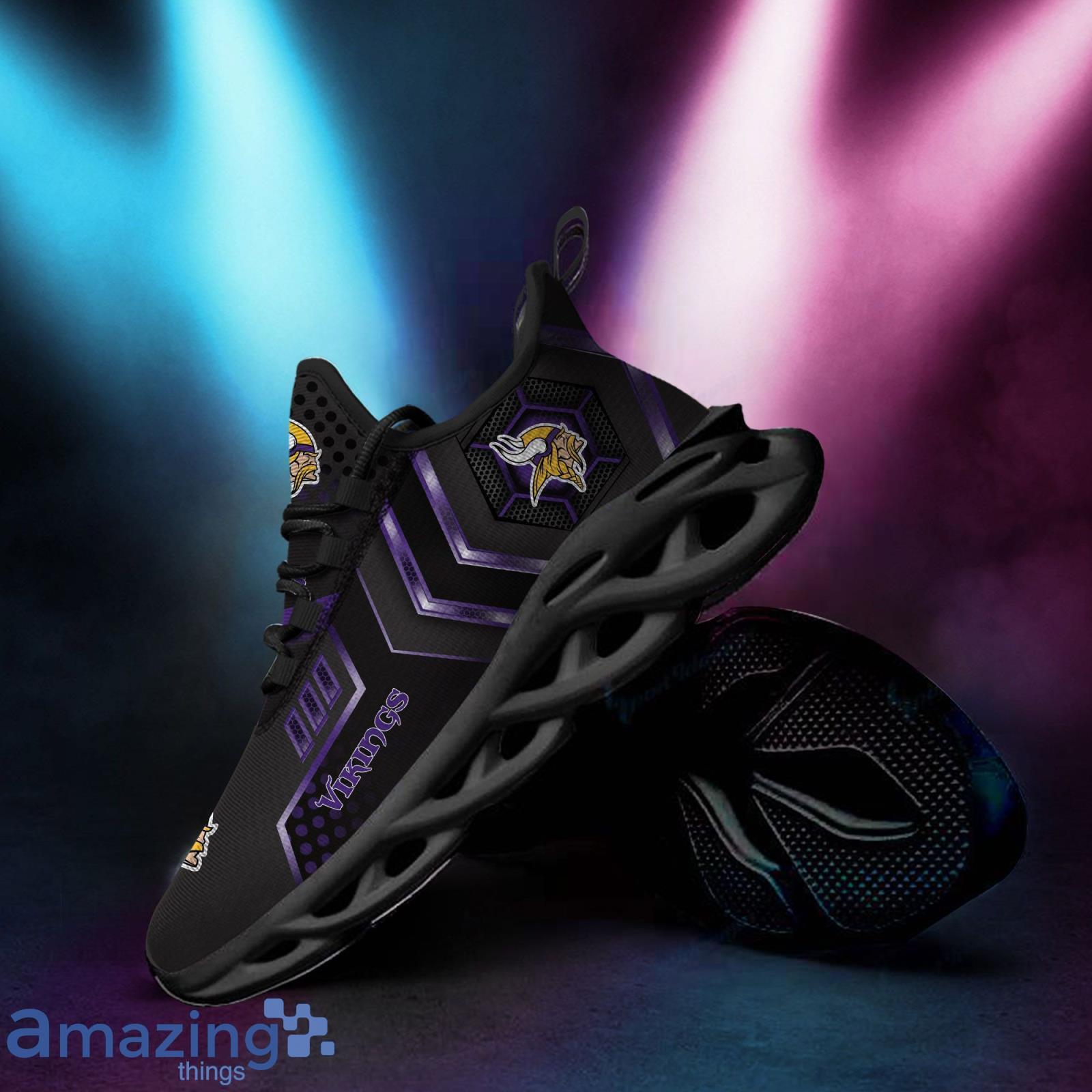 40% OFF Minnesota Vikings Sneakers Max Soul Shoes On Sale – 4 Fan Shop