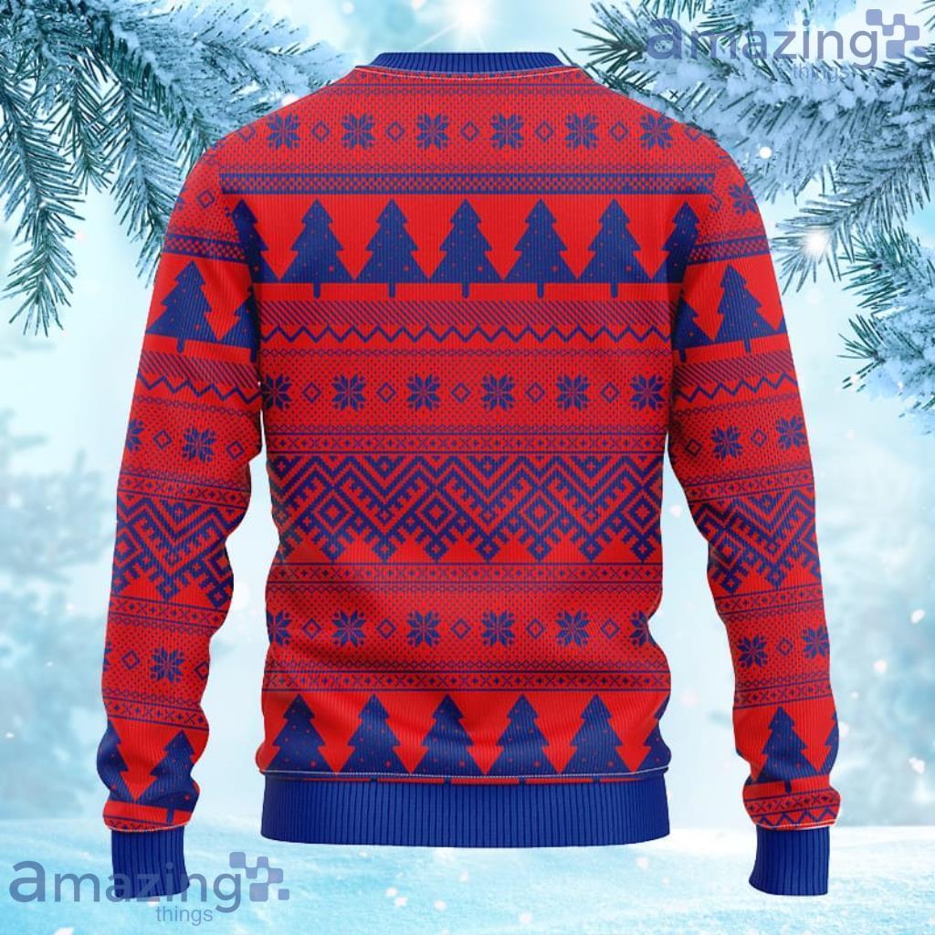 MLB Chicago Cubs Christmas Tree Ball Ugly Sweater For Fans image MLB Chicago Cubs Christmas Tree Ball Ugly Sweater For Fans - 2