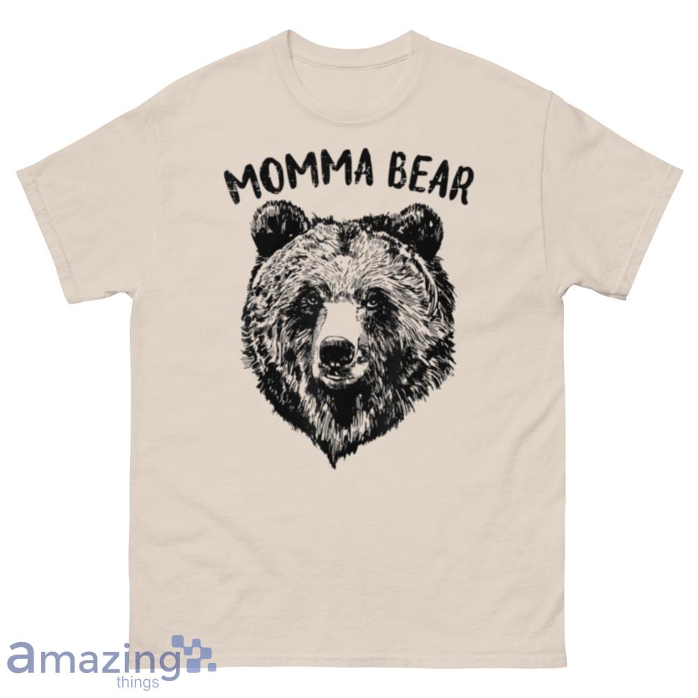 Momma Bear Face Sunglasses Mother Mom Mommy Mother's Day T-Shirt - 500 Men’s Classic Tee Gildan