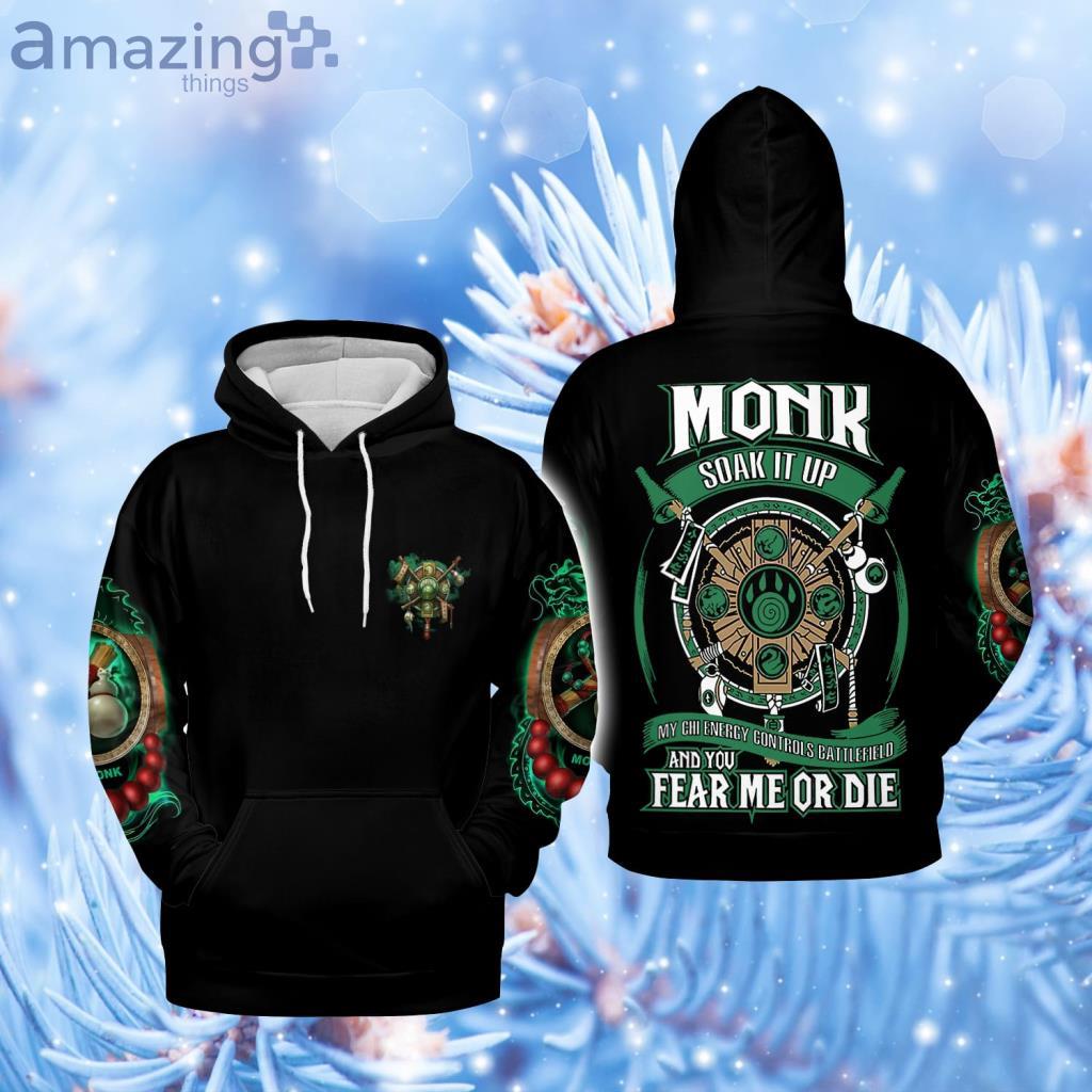 Monk Edition WoW AOP Hoodie Hoodie 3D - Monk Edition WoW AOP Hoodie Hoodie 3D