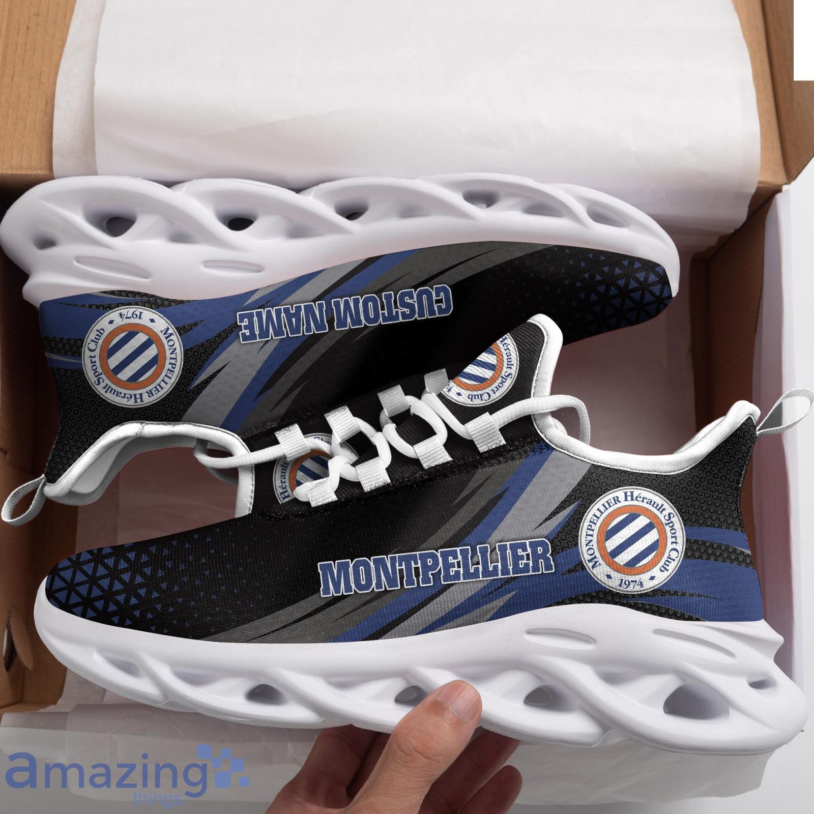 Montpellier Triangle Custom Name Max Soul Shoes Sport Team Running Sneakers Gift For Men And Women Product Photo 1