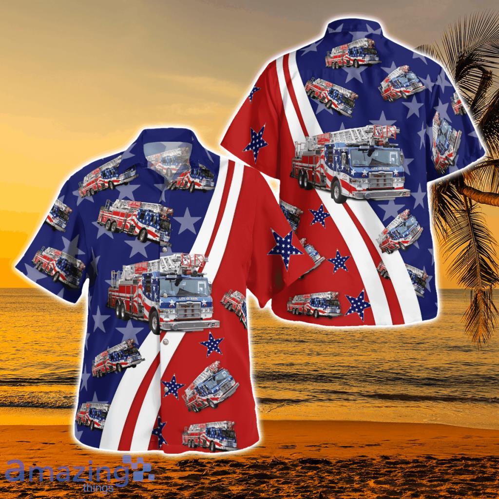 Napa Fire Department 4th Of July Hawaiian Shirt - Napa Fire Department 4th Of July Hawaiian Shirt