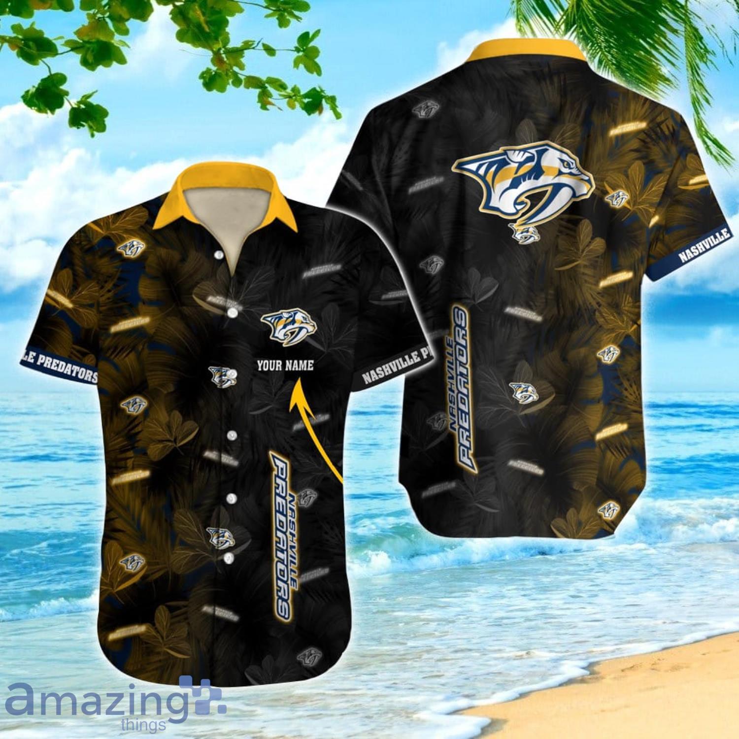 Nashville Predators Hawaiian Shhirt Gift For Fans