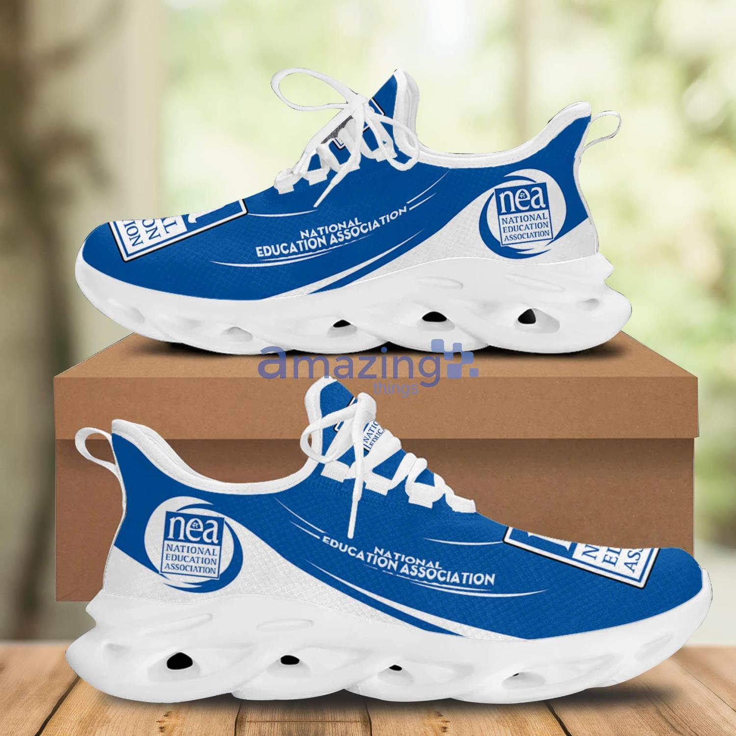 National Education Association Max Soul Shoes Running Sneakers image National Education Association Max Soul Shoes Running Sneakers Product Photo 2