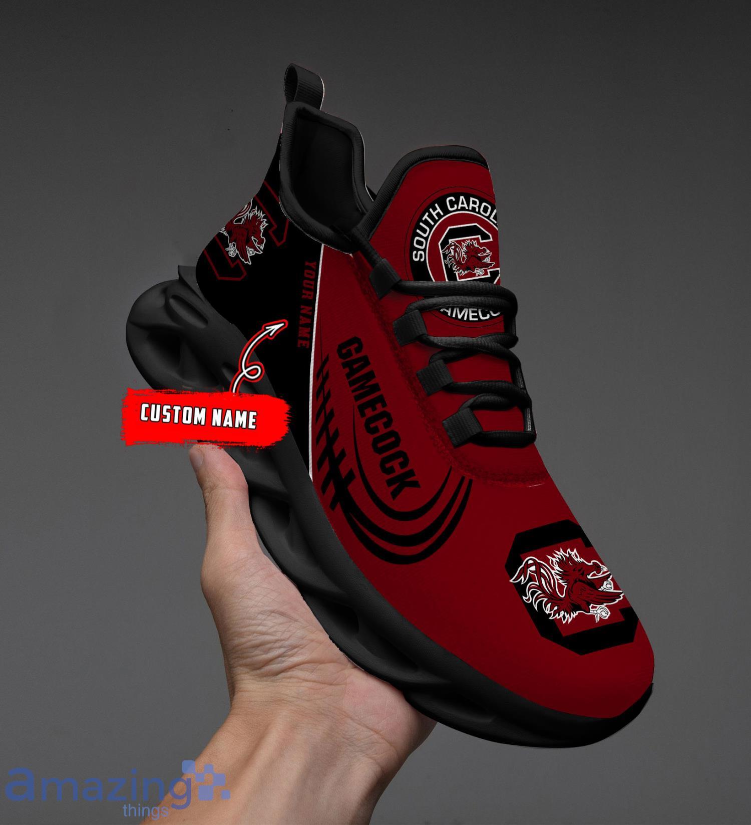 NCAA South Carolina Gamecocks Custom Name Sneakers Max Soul Shoes Product Photo 1