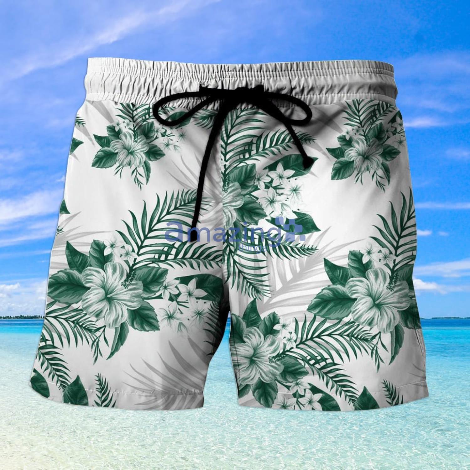 New York Jets Aloha Hawaiian Shorts Gift For Fans