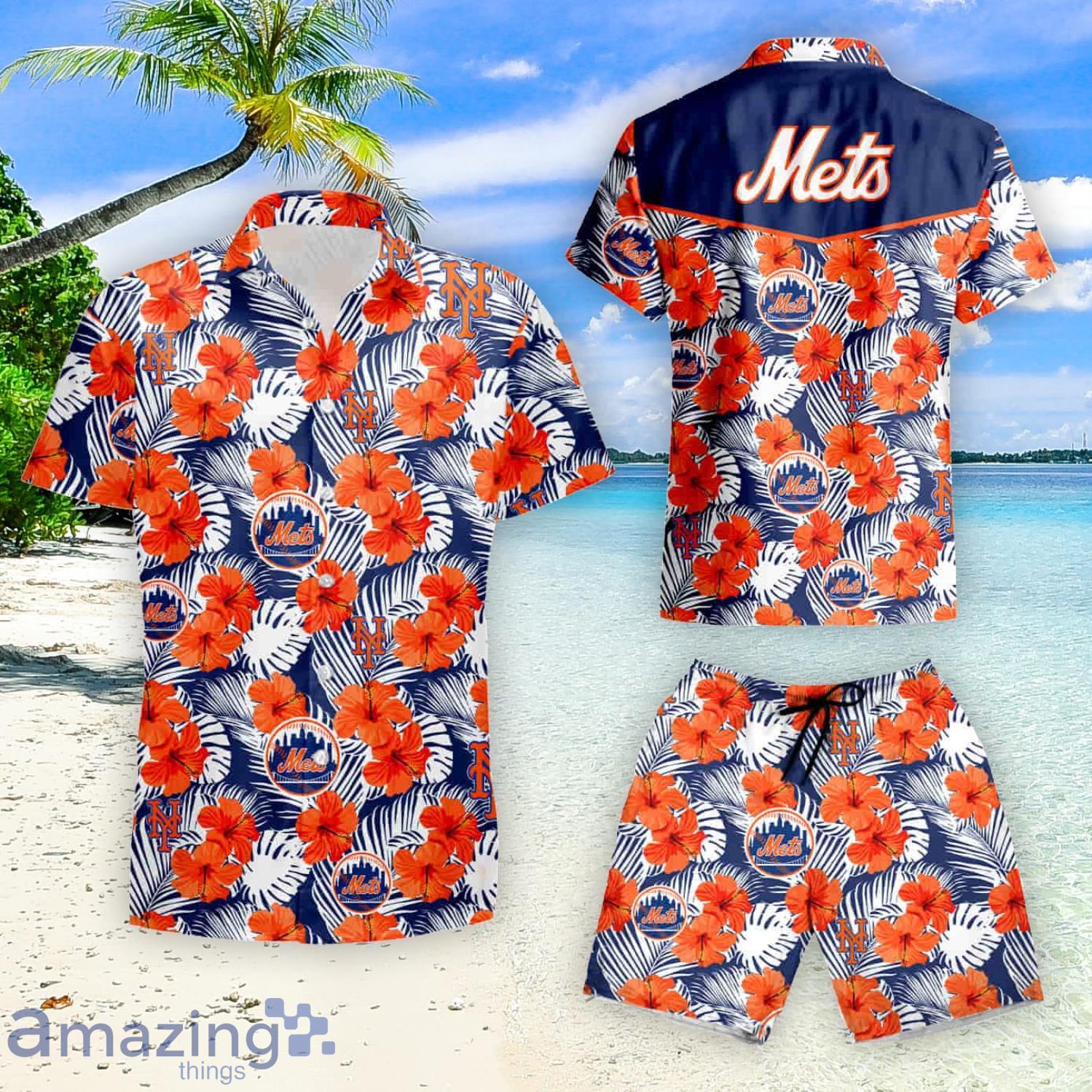 New York Mets MLB Flower Hawaiian Shirt Impressive Gift For Men