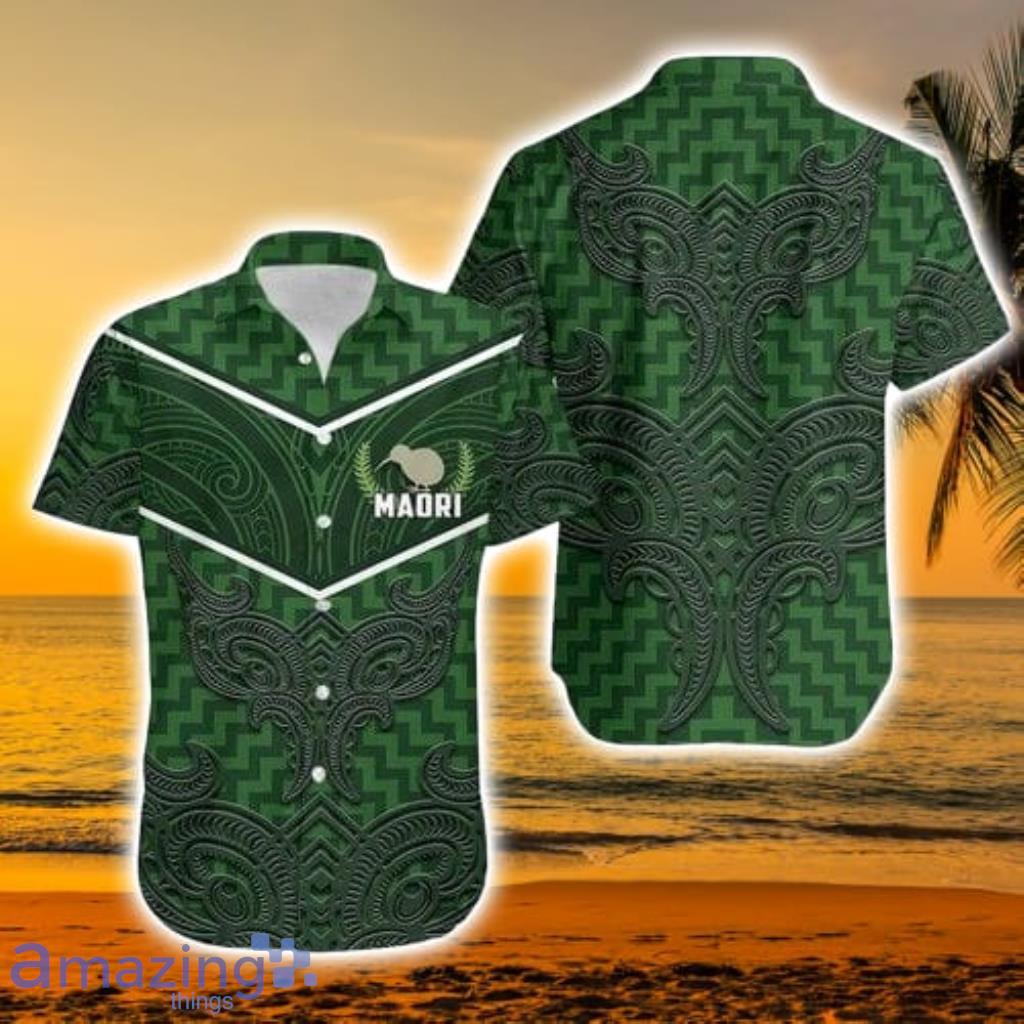 dark green hawaiian shirt