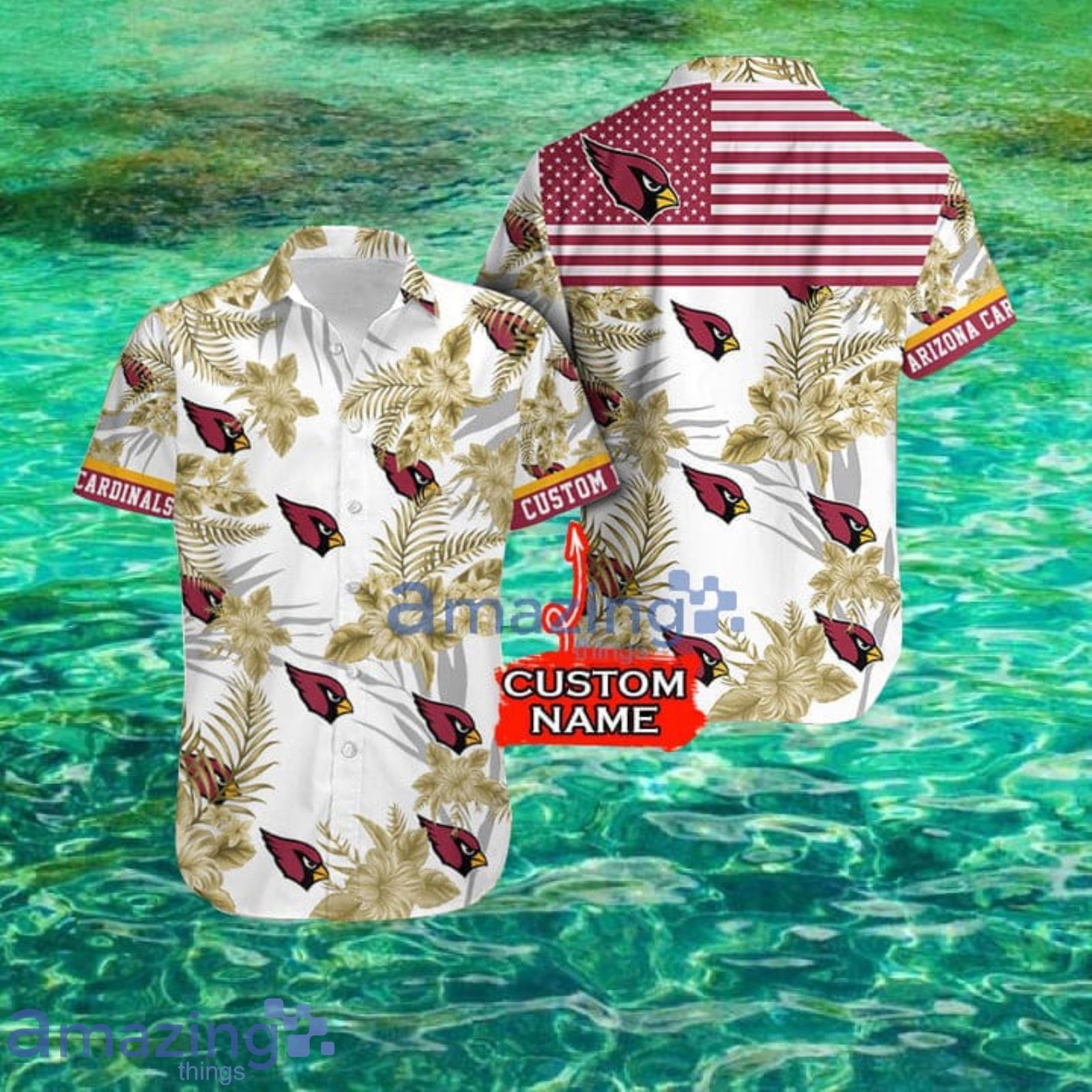 Arizona Cardinals NFL Custom Name Hawaii Shirt For Fans Summer