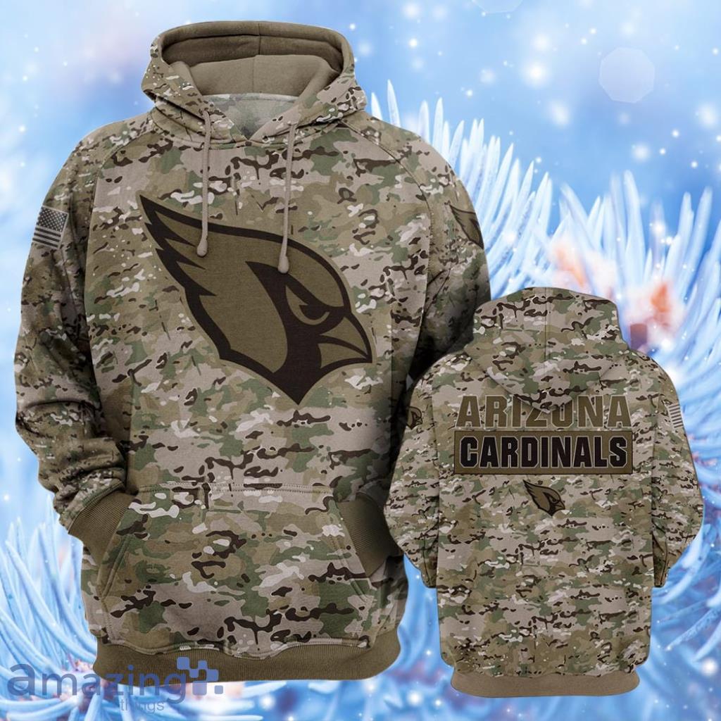 NFL Arizona Cardinals Hoodie 3D Gifts For Veterans Day