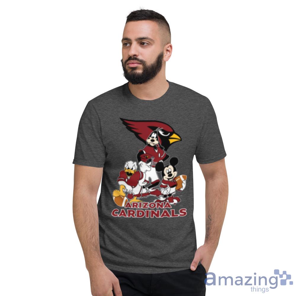 Mickey Donald Goofy The Three Arizona Cardinals Football Youth Sweatshirt 