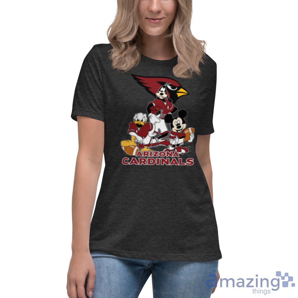 Mickey Donald Goofy The Three Arizona Cardinals Football T-Shirt - T-shirts  Low Price