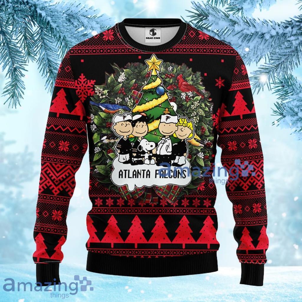 NFL Atlanta Falcons Snoopy Christmas Ugly Sweater - 1