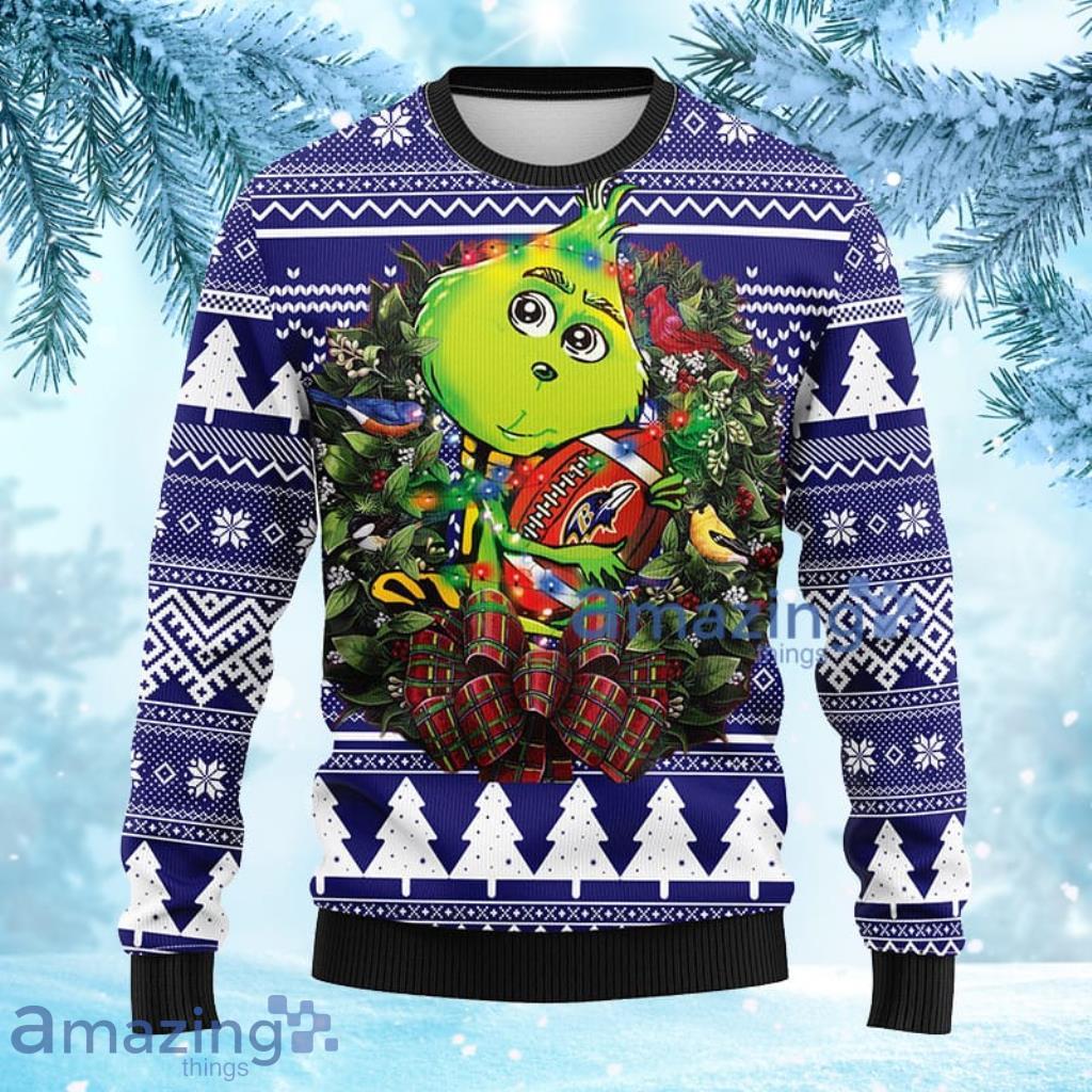 Dallas Cowboys Grinch Hug Football NFL Ugly Christmas Sweater