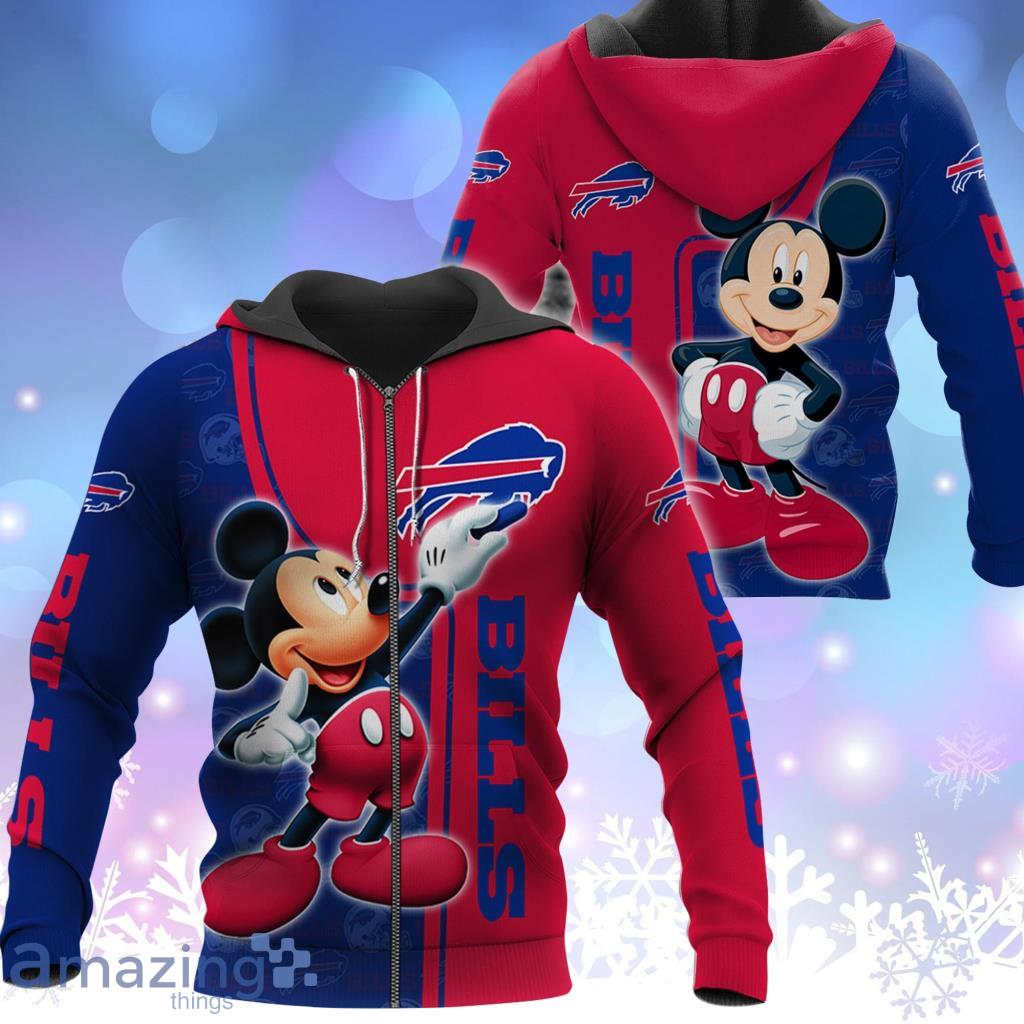 Mickey Mouse Cartoon Characters Buffalo Bills Baseball 2023 Shirt