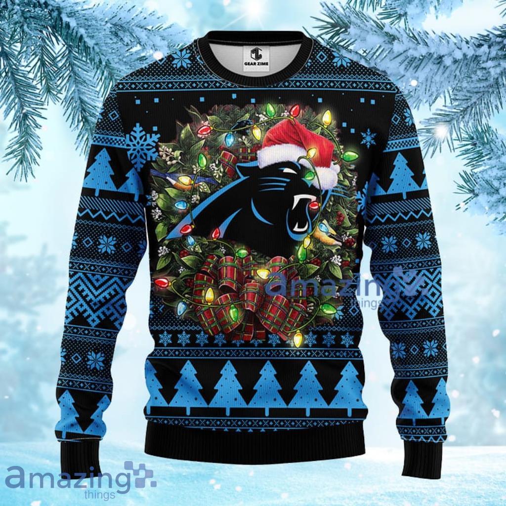 Nfl Carolina Panthers Players Football Christmas Ugly Sweater