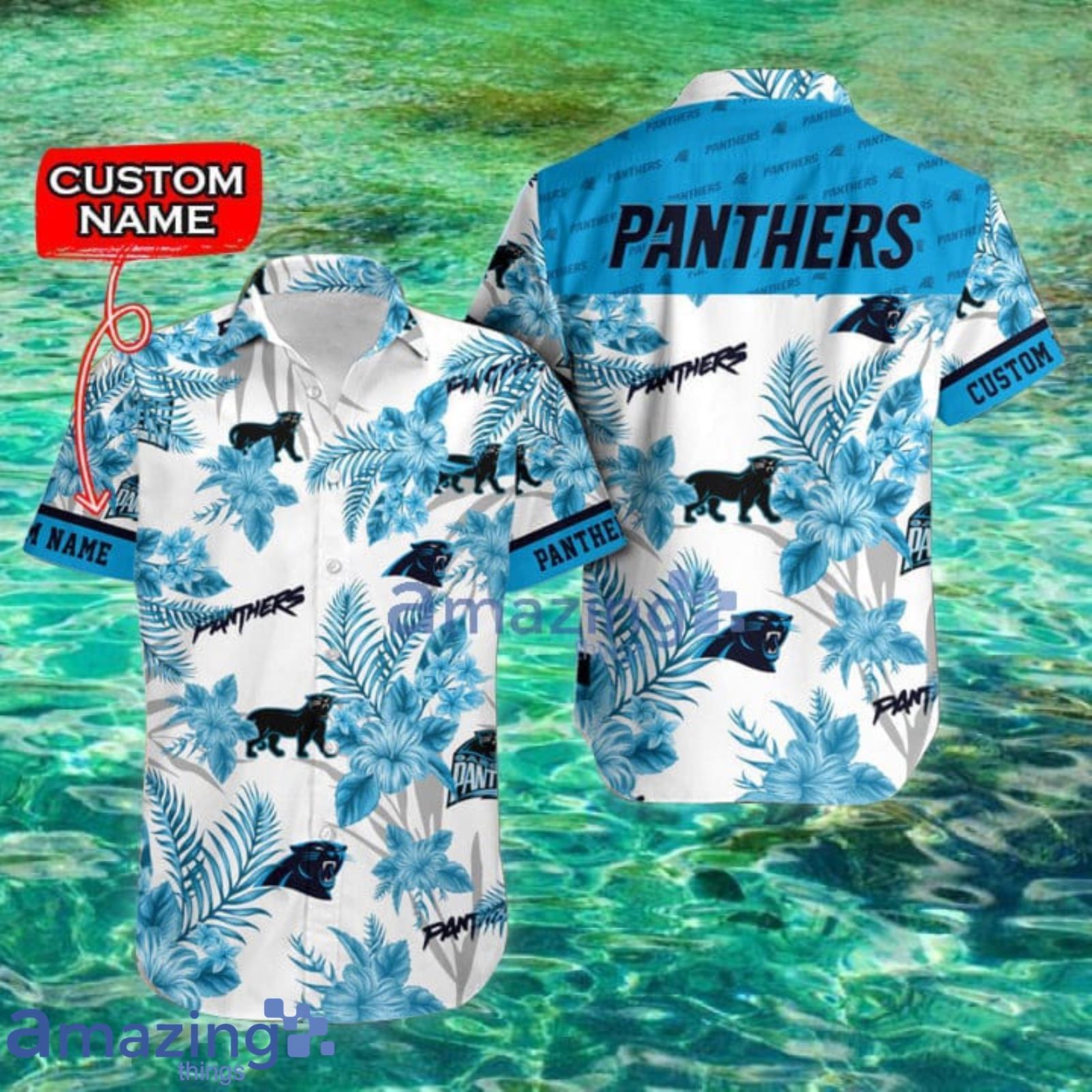 Carolina Panthers NFL Custom Name Hawaii Shirt For Fans Summer