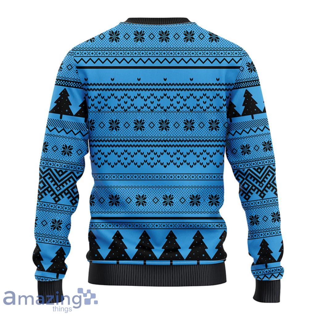 Carolina Panthers All Over Print Christmas Knitting Ugly Sweater