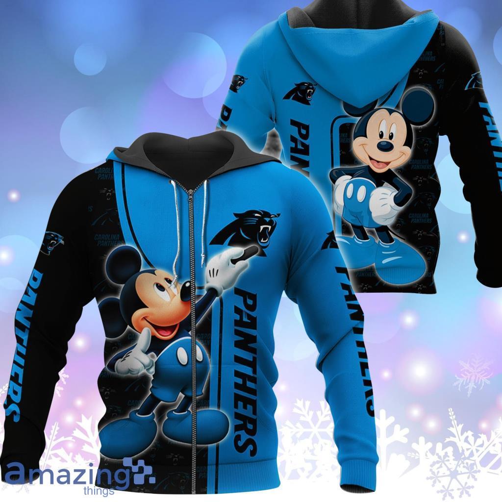 Carolina Panthers NFL Football Gift Fr Fans Dabbing Mickey Disney