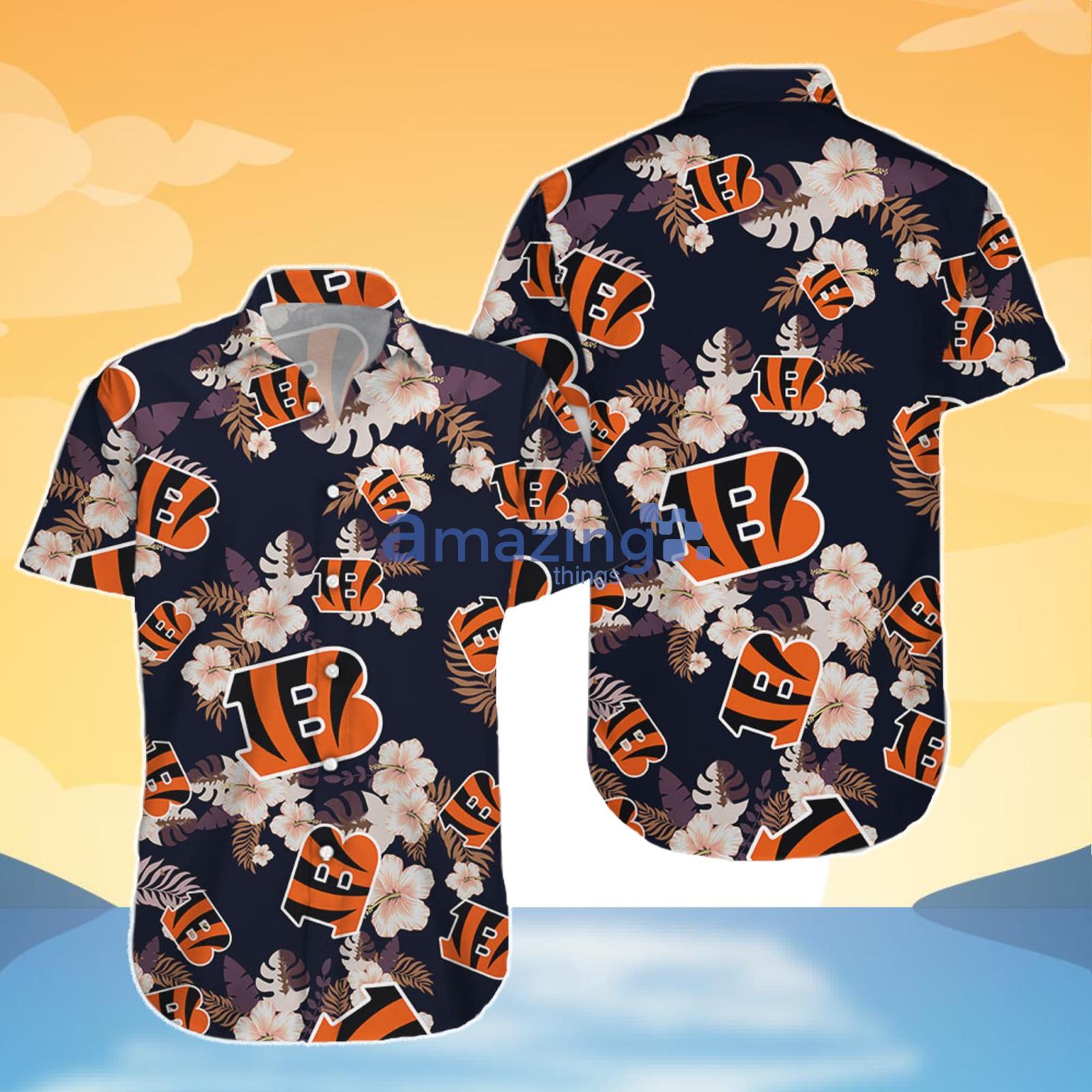 Cincinnati Bengals Nfl Hawaiian Shirt And Shorts Happy Summer Gift