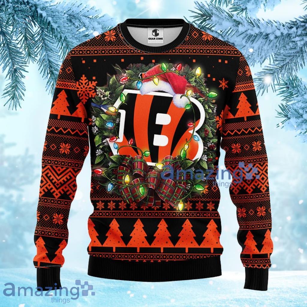 NFL Cincinnati Bengals Christmas Ugly Sweater - 1 NFL Cincinnati Bengals Christmas Ugly Sweater - 1