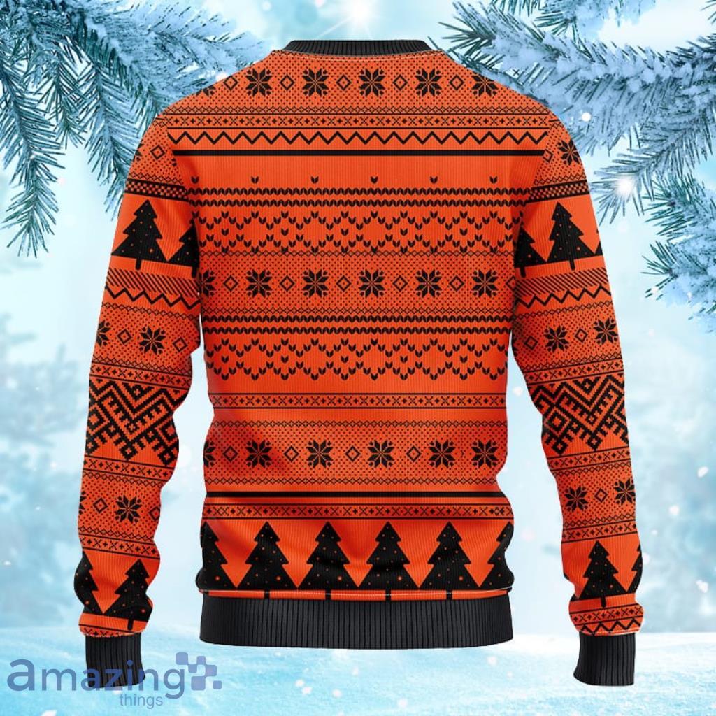 NFL Cincinnati Bengals Grateful Dead Ugly Christmas Fleece Sweater image NFL Cincinnati Bengals Grateful Dead Ugly Christmas Fleece Sweater - 2