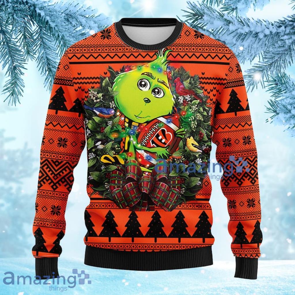 Dallas Cowboys Grinch Hug Football NFL Ugly Christmas Sweater