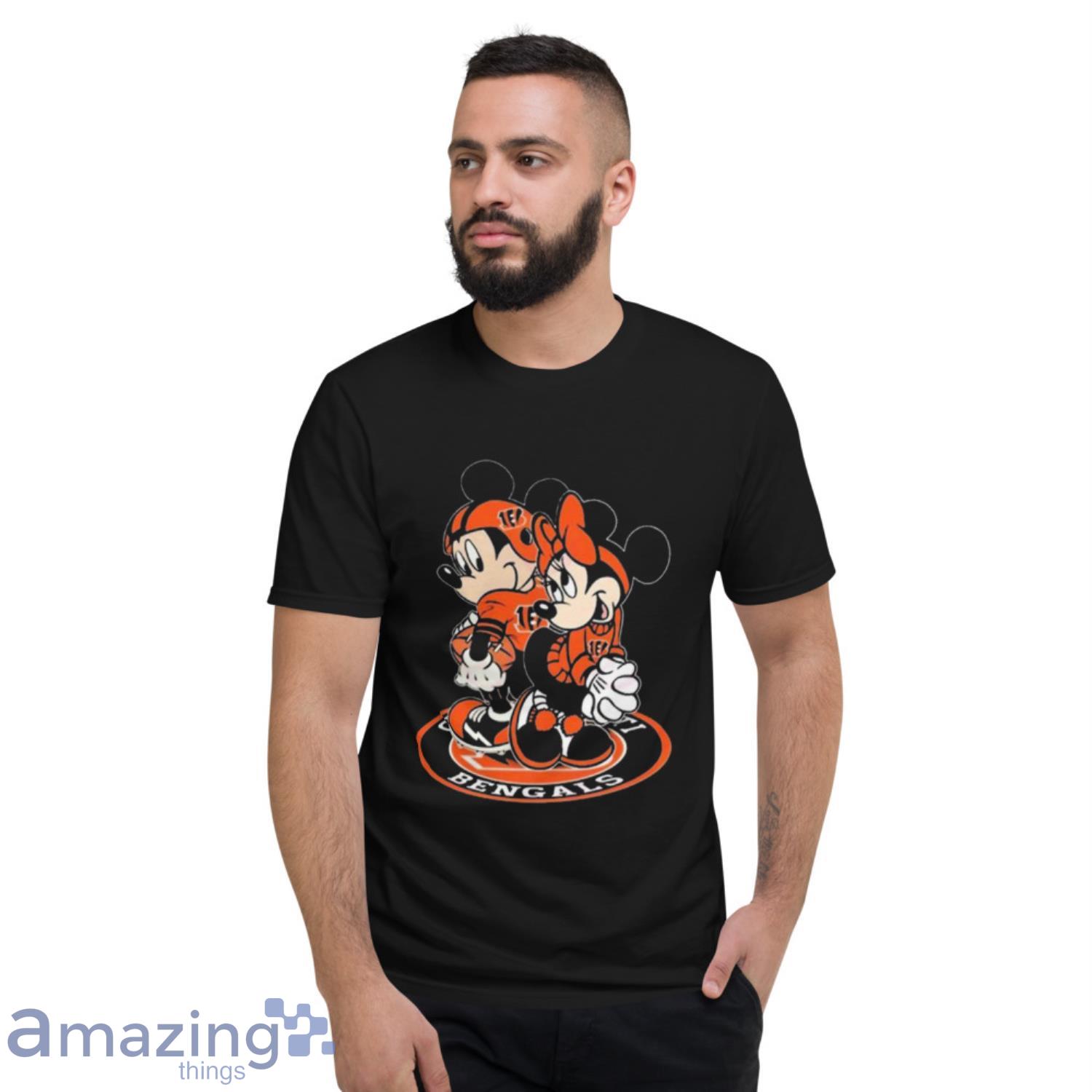 Cincinnati Bengals White Unisex Short Sleeve V-neck T-shirt 