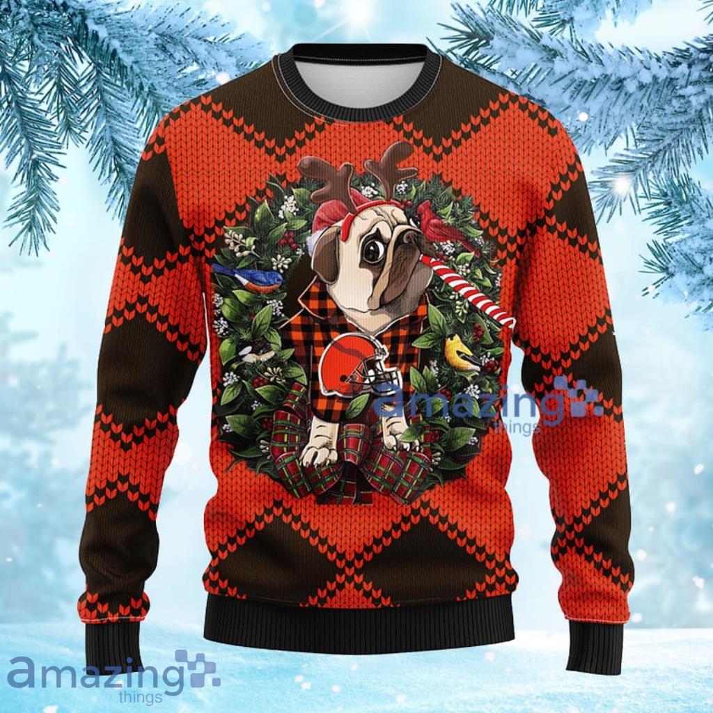 Dallas Cowboys NFL Knitted Holiday Dog Sweater