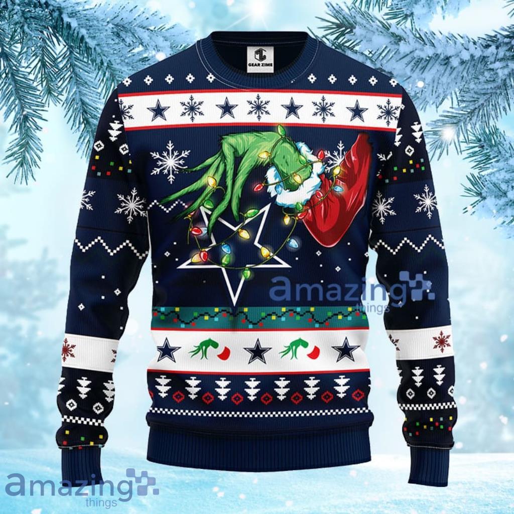 NFL Dallas Cowboys Grinch Christmas Ugly Sweater