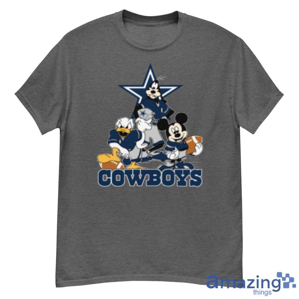 NFL Dallas Cowboys Mickey Mouse Donald Duck Goofy Football Shirt Hoodie